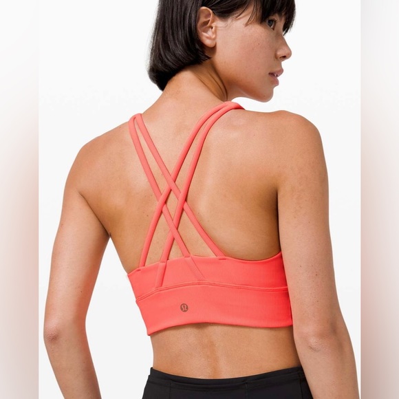 NWOT Lululemon Energy Bra High Neck Long Line Ribbed Bra - Picture 2 of 6